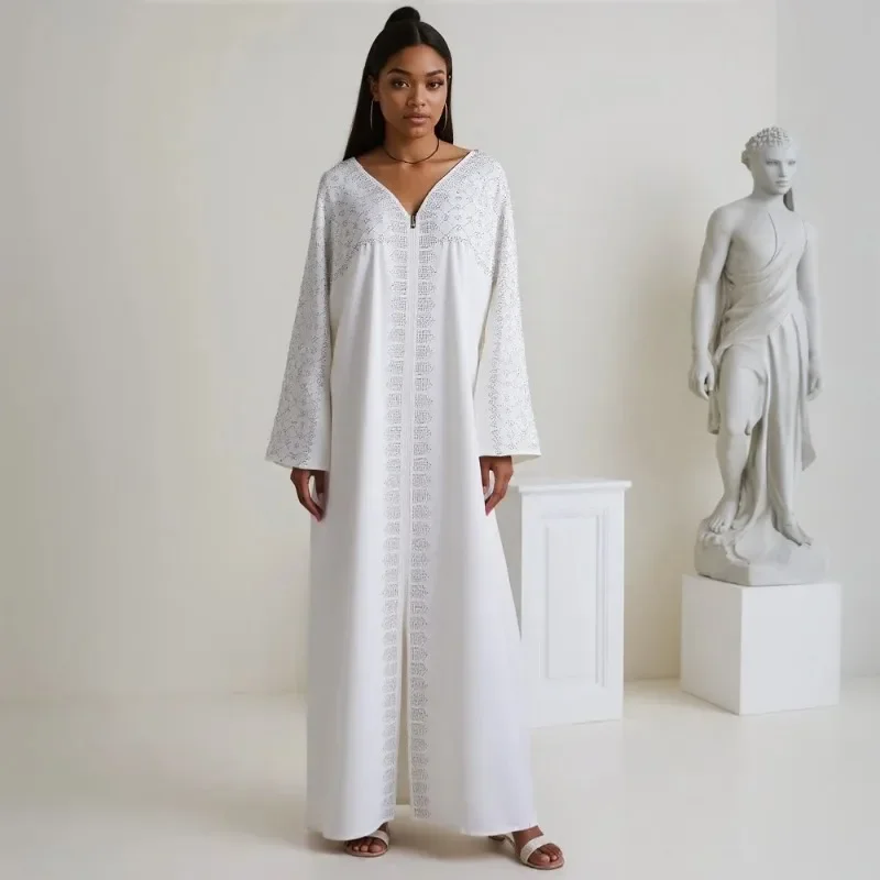 Abayas For Women Dubai Luxury 2025 African Muslim Fashion Dress Caftan Marocain Evening Party Dresses Boubou Robe Djellaba Femme
Abayas For Women Dubai Luxury 2025 African Muslim Fashion Dress Caftan Marocain Evening Party Dresses Boubou Robe Djellaba Femme