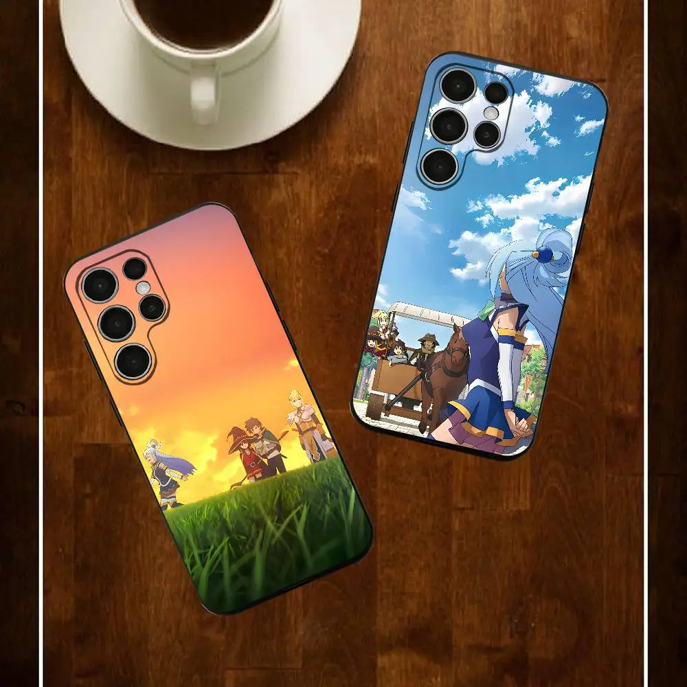 Cartoon K-KonoSuba Silicone Case For Samsung S25 24 23 22 21 20 Plus Ultra 5G Lite Shockproof Cover
Cartoon K-KonoSuba Silicone Case For Samsung S25 24 23 22 21 20 Plus Ultra 5G Lite Shockproof Cover