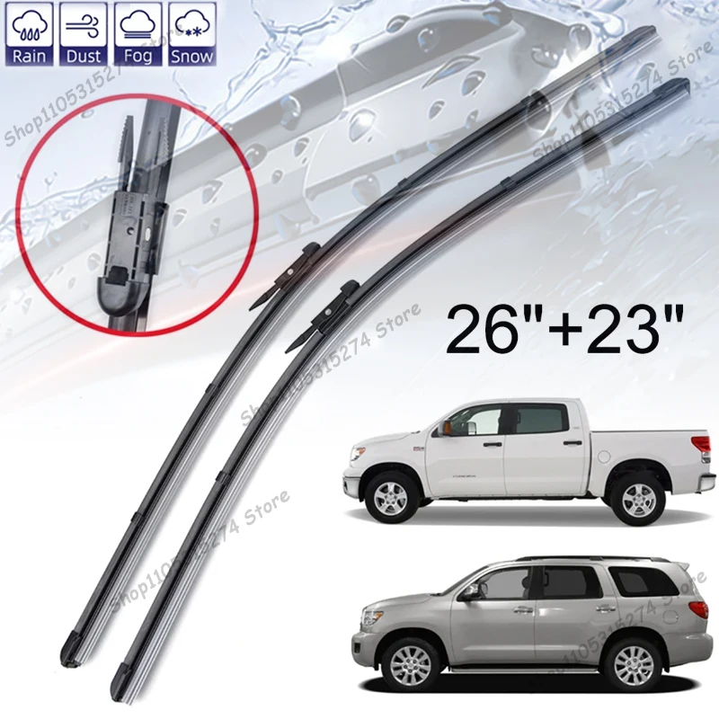 2pcs Windshield Wiper Blades For Toyota Tundra Sequoia Front Window 2008 2009 2010 2011 2012 2013 2015 2016 2017 2018 26"23"
2pcs Windshield Wiper Blades For Toyota Tundra Sequoia Front Window 2008 2009 2010 2011 2012 2013 2015 2016 2017 2018 26"23"