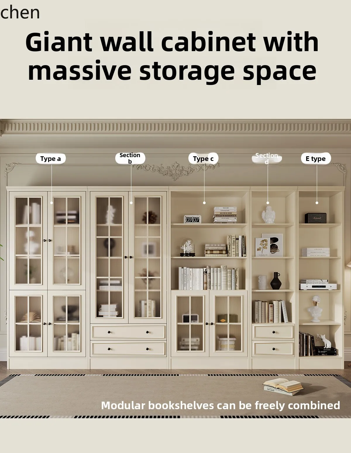 Cream Style All Solid Wood Corner Desk Bookshelf Integrated Home Desk Corner Storage Rack
Cream Style All Solid Wood Corner Desk Bookshelf Integrated Home Desk Corner Storage Rack