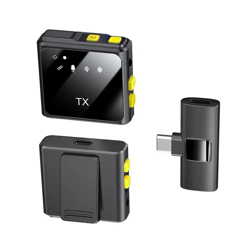Hot Saleintelligent Noise Reduction 2.4G Chip Wireless Lavalier Microphone Perfect Design For Phone Live Broadcast Plug Play
Hot Saleintelligent Noise Reduction 2.4G Chip Wireless Lavalier Microphone Perfect Design For Phone Live Broadcast Plug Play