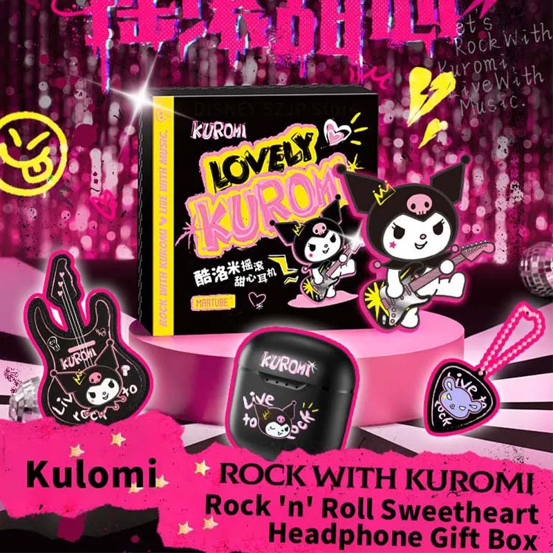 Наушники-вкладыши Kawaii Sanrio с персонажами Kuromi, стандартная музыкальная серия, Bluetooth-гарнитура, подарочный набор, новые беспроводные наушники Kuromi, подарки
Наушники-вкладыши Kawaii Sanrio с персонажами Kuromi, стандартная музыкальная серия, Bluetooth-гарнитура, подарочный набор, новые беспроводные наушники Kuromi, подарки