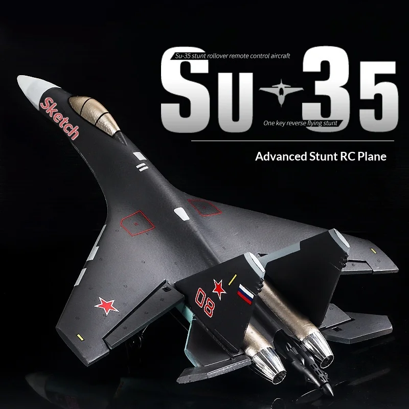 Qf009 Su 35 Fighter Remote Control Airplane 4 Channel Electric Fixed Wing Epp Foam Rc Glider 6d One Key Inverted Flight
Qf009 Su 35 Fighter Remote Control Airplane 4 Channel Electric Fixed Wing Epp Foam Rc Glider 6d One Key Inverted Flight