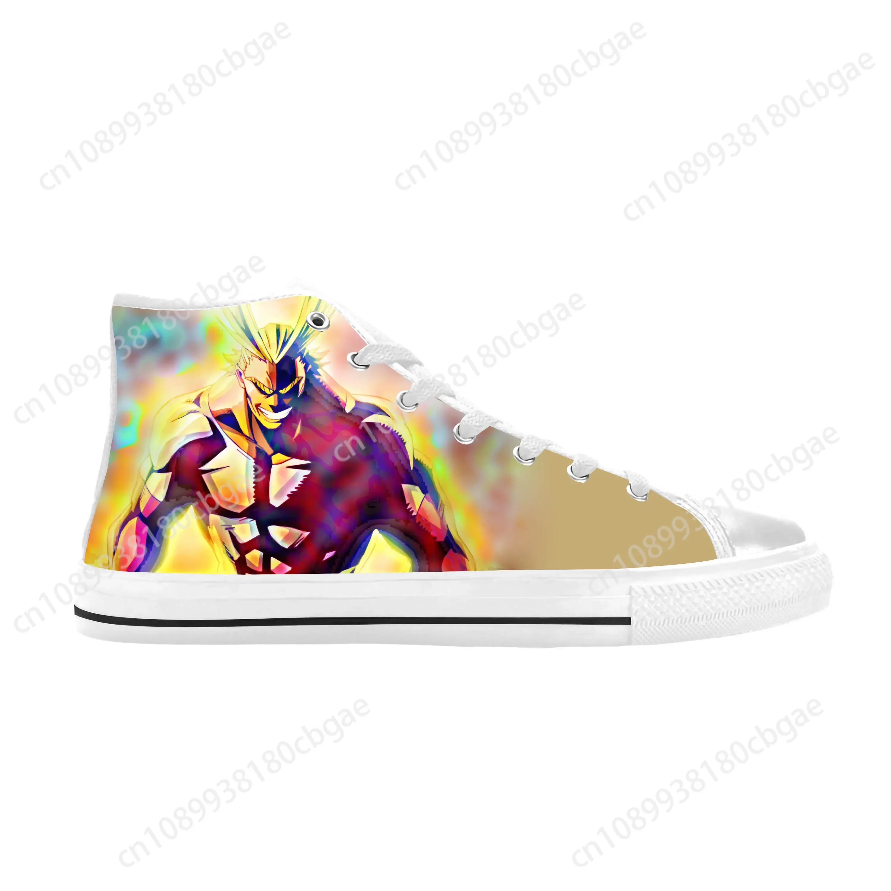 Japanese Anime Manga My Hero Academia All Might Casual Cloth Shoes High Top Comfortable Breathable 3D Print Men Women Sneakers
Japanese Anime Manga My Hero Academia All Might Casual Cloth Shoes High Top Comfortable Breathable 3D Print Men Women Sneakers