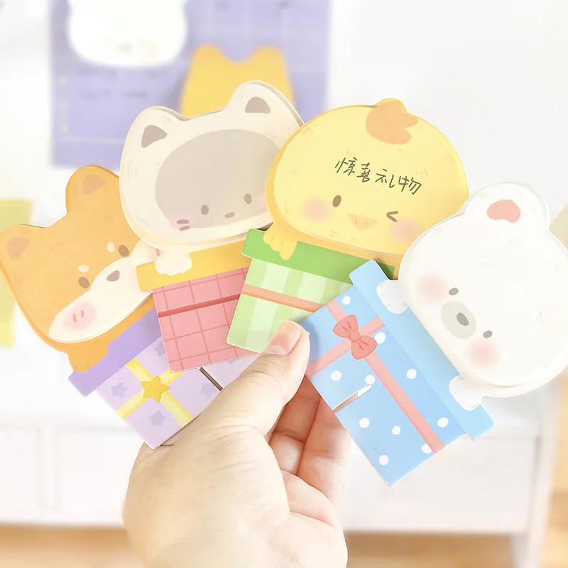 30pcs Cute Stand Up Sticky Notes Desktop Pet Box Cute Soft Animal Hand Account Collage Material N Times Sticker Notes
30pcs Cute Stand Up Sticky Notes Desktop Pet Box Cute Soft Animal Hand Account Collage Material N Times Sticker Notes