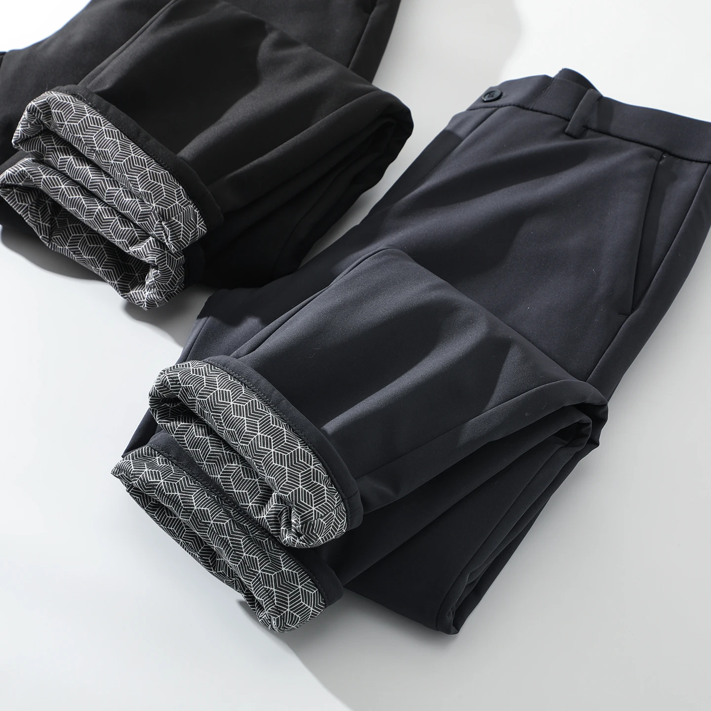 90 Du down Men's Trousers Autumn Winter Faion Urban Busin Casual Warm Straight Leg Windproof Waterproof Pants
90 Du down Men's Trousers Autumn Winter Faion Urban Busin Casual Warm Straight Leg Windproof Waterproof Pants