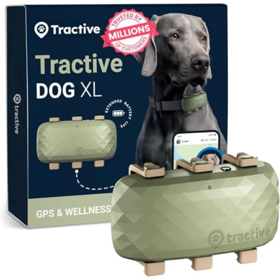XL Smart Dog GPS Tracker for outdoor pet monitoring durable silicone material green real-time location, virtual fence, heart/re
XL Smart Dog GPS Tracker for outdoor pet monitoring durable silicone material green real-time location, virtual fence, heart/re