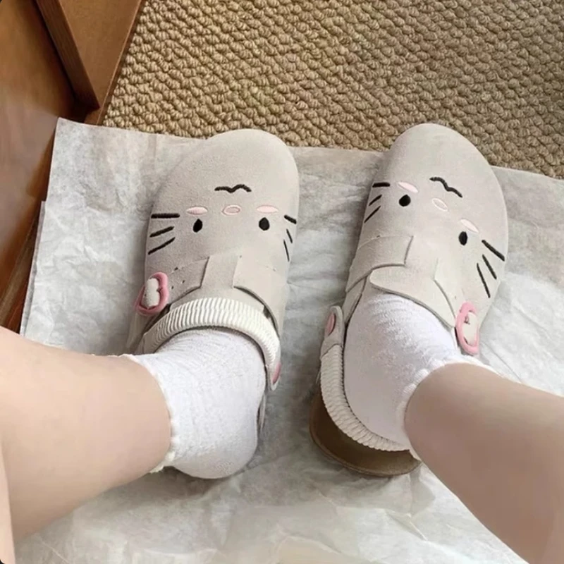 New Sanrio Hello Kitty Cute Animated Slippers Women'S Platform Flats Sweet Cartoon Outdoor Non-Slip Slippers For Girls Gift
New Sanrio Hello Kitty Cute Animated Slippers Women'S Platform Flats Sweet Cartoon Outdoor Non-Slip Slippers For Girls Gift