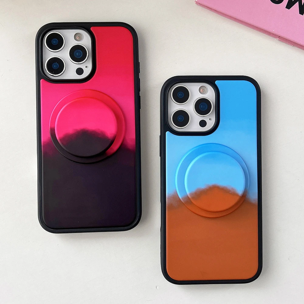 Gradient Magnetic Blending Shockproof Phone Case for Iphone 17 16 15 14 Pro Max 13 Anti Slip Wireless Charging Magsafe Cover 
Gradient Magnetic Blending Shockproof Phone Case for Iphone 17 16 15 14 Pro Max 13 Anti Slip Wireless Charging Magsafe Cover