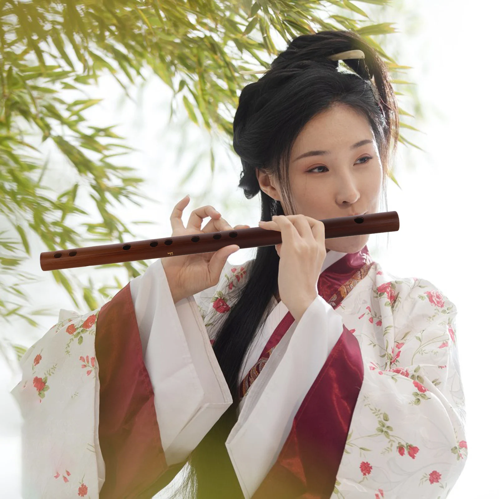 Chinese Musical Instrument Adult F Key Flute Bamboo Transverse Khaki Chinaflute
Chinese Musical Instrument Adult F Key Flute Bamboo Transverse Khaki Chinaflute