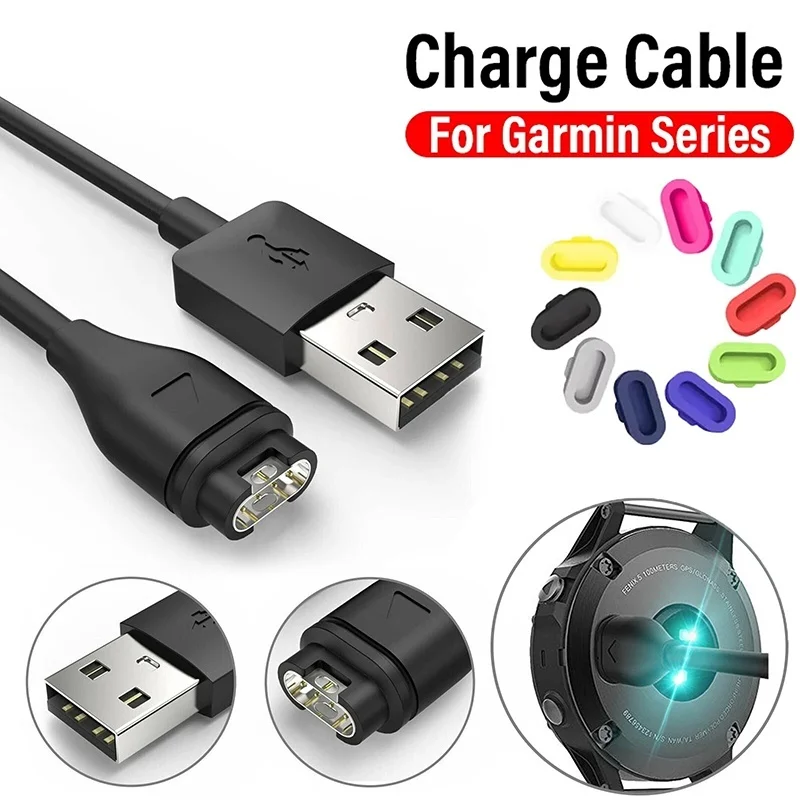 Charging Cable For Garmin 7S 7X 6 6S 6X 5 5X Vivoactive 3 Forerunner 945 935 245 255 USB Smart Watch Charger Replacement Charger
Charging Cable For Garmin 7S 7X 6 6S 6X 5 5X Vivoactive 3 Forerunner 945 935 245 255 USB Smart Watch Charger Replacement Charger