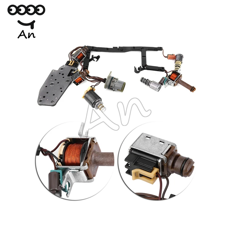 4L60E 4L65E 4L70E Transmission Solenoid Valve with Harness Kit for Chevrolet Buick
4L60E 4L65E 4L70E Transmission Solenoid Valve with Harness Kit for Chevrolet Buick
