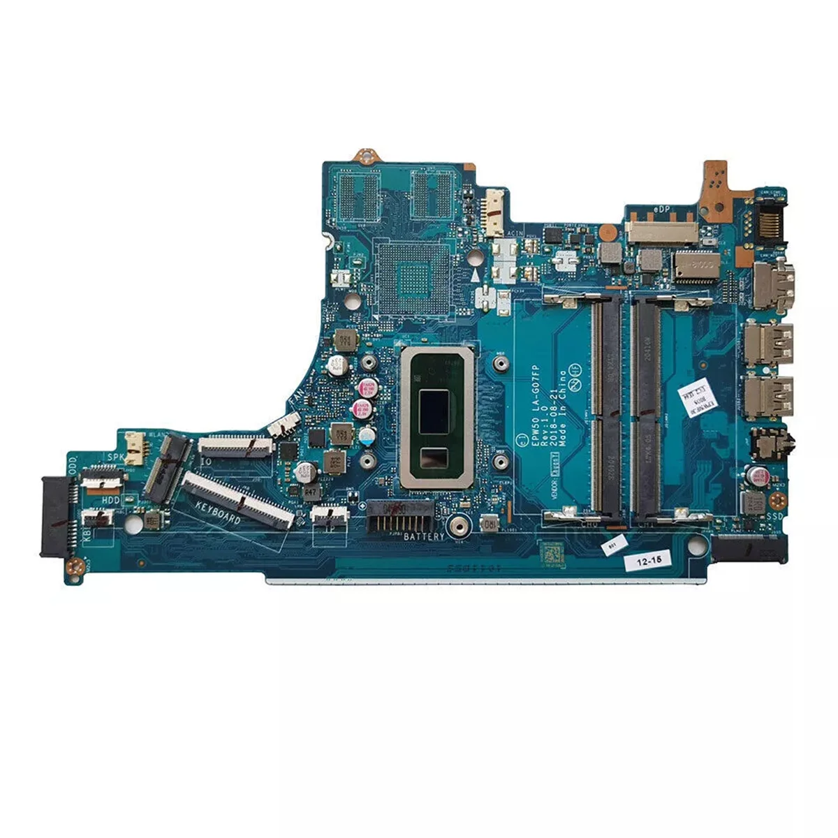 L49975-601 For HP 250 G7 Laptop Motherboard LA-G07FP I5-8265U 100% Full Tested
L49975-601 For HP 250 G7 Laptop Motherboard LA-G07FP I5-8265U 100% Full Tested