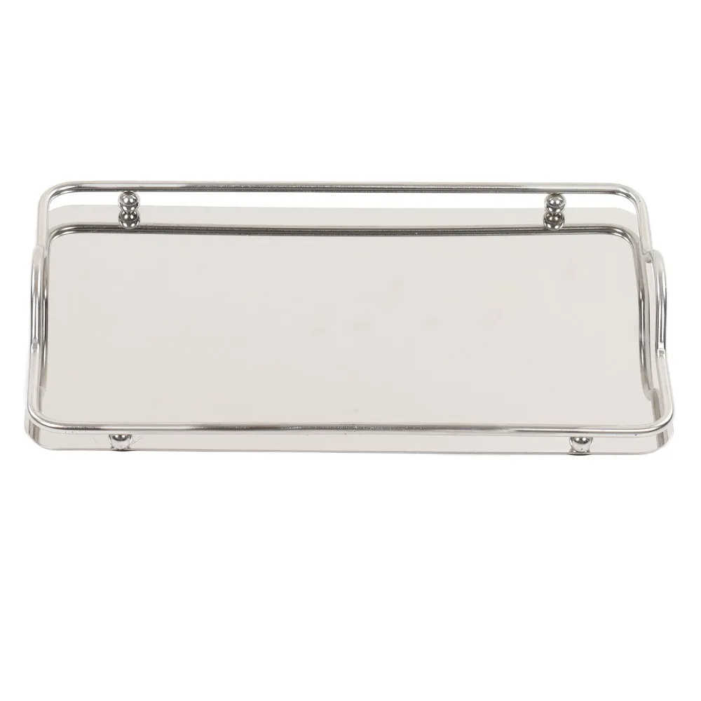 Rectangular Stainless Steel Tray Reflective Finish With Handles Rectangle Tray Rustless Material Sturdy and Durable Home Tray
Rectangular Stainless Steel Tray Reflective Finish With Handles Rectangle Tray Rustless Material Sturdy and Durable Home Tray