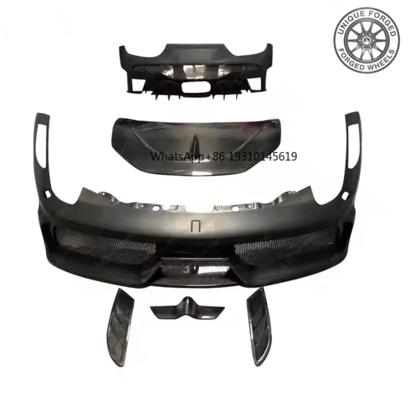 26Pcs SP V Style Carbon Fiber Body Kit For Ferrari 458 Hood Front Rear Bumper Rear Diffuser Upgrade
26Pcs SP V Style Carbon Fiber Body Kit For Ferrari 458 Hood Front Rear Bumper Rear Diffuser Upgrade