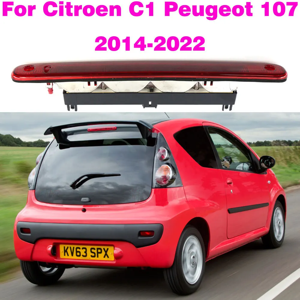 1606372780 High Level Rear Brake LED Light For Citroen C1 Mk2 For Peugeot 107 2014 2015 2016 2017 2018 2019 2020 2021 2022
1606372780 High Level Rear Brake LED Light For Citroen C1 Mk2 For Peugeot 107 2014 2015 2016 2017 2018 2019 2020 2021 2022