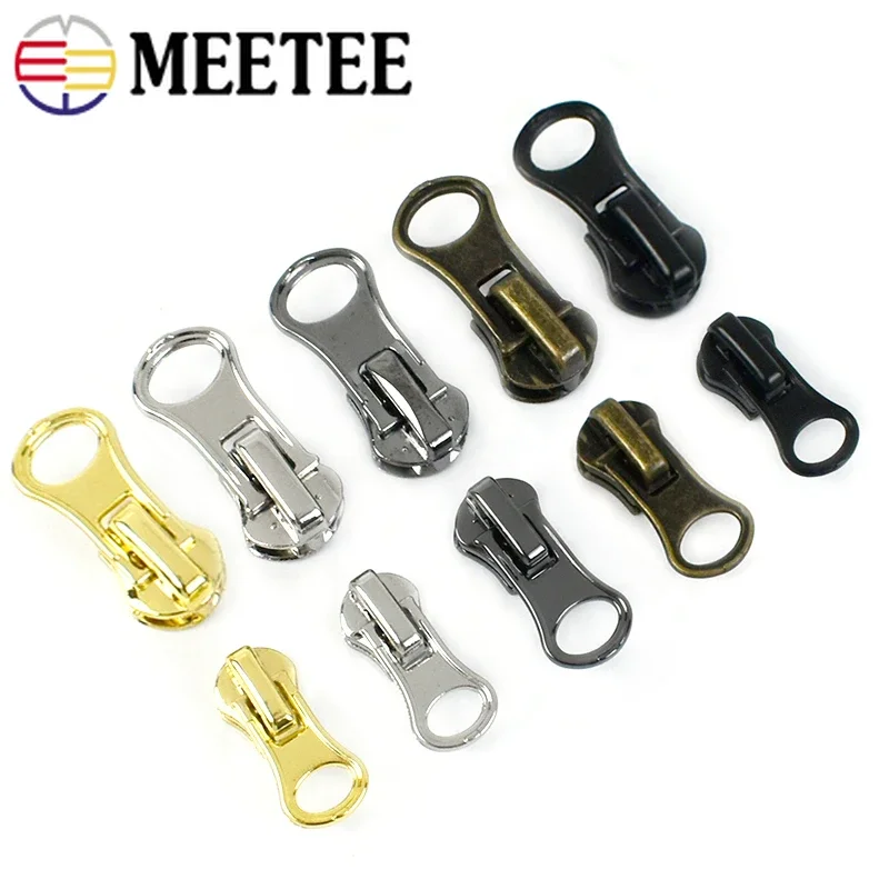 5/10Pcs 3# 5# Zipper Slider Pull for Metal Zippers Decorative Zip Head Bag Jacket Coat Jeans Backpack Clothes Sewing Accessories 
5/10Pcs 3# 5# Zipper Slider Pull for Metal Zippers Decorative Zip Head Bag Jacket Coat Jeans Backpack Clothes Sewing Accessories