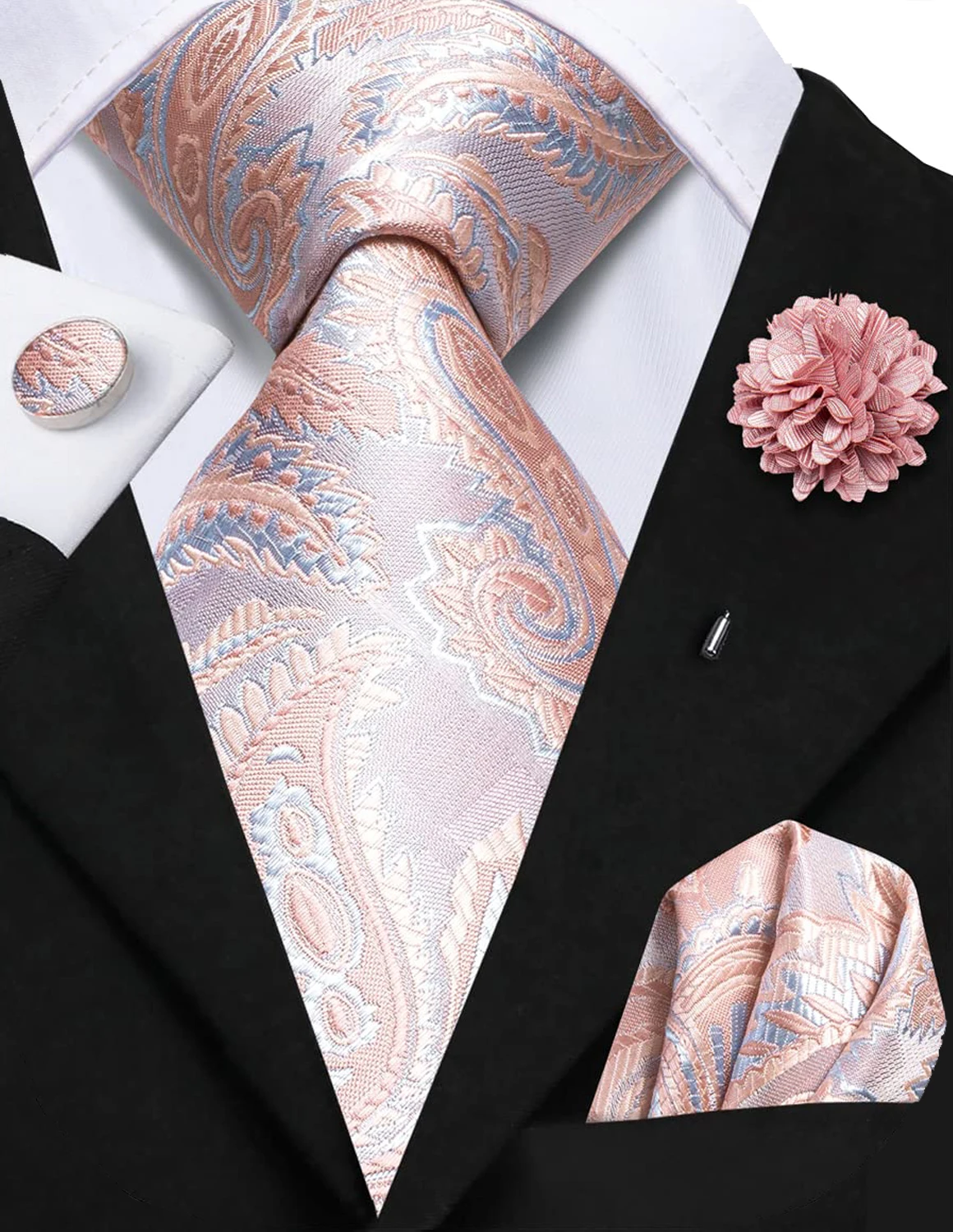 2023 Luxury Paisley Pink 8.5cm Wedding Ties For Men Silk Jacquard Woven Mens Necktie Brooch Cufflink Hanky Set Hi-Tie Designer
2023 Luxury Paisley Pink 8.5cm Wedding Ties For Men Silk Jacquard Woven Mens Necktie Brooch Cufflink Hanky Set Hi-Tie Designer