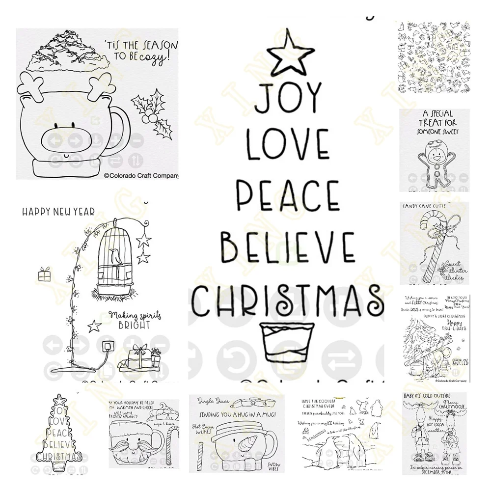 Christmas Background Metal Cutting Dies and Stamps for DIY Scrapbook Paper Craft Handmade Card Album Punch Art Cutter 2023 New
Christmas Background Metal Cutting Dies and Stamps for DIY Scrapbook Paper Craft Handmade Card Album Punch Art Cutter 2023 New