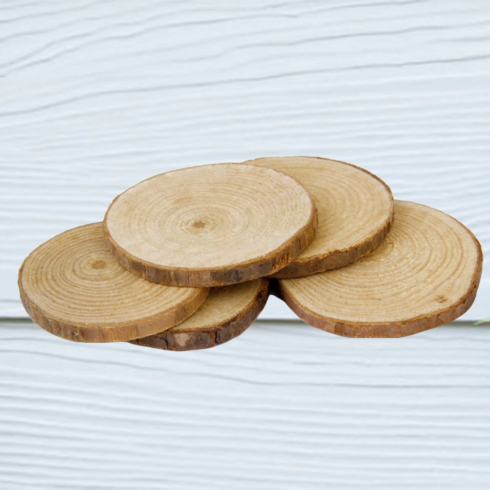 20Pcs Natural Wood Discs Diameter 5-6cm Polished Both Sides Bark Edge Wedding Decor DIY Craft Supplies Wood Slices 
20Pcs Natural Wood Discs Diameter 5-6cm Polished Both Sides Bark Edge Wedding Decor DIY Craft Supplies Wood Slices