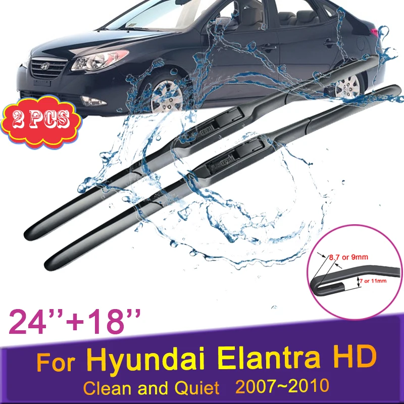 for Hyundai Elantra HD 2007 2008 2009 2010 Front Windscreen Windshield Wipers Car Accessories Stickers Car Rubber Wiper Blade
for Hyundai Elantra HD 2007 2008 2009 2010 Front Windscreen Windshield Wipers Car Accessories Stickers Car Rubber Wiper Blade