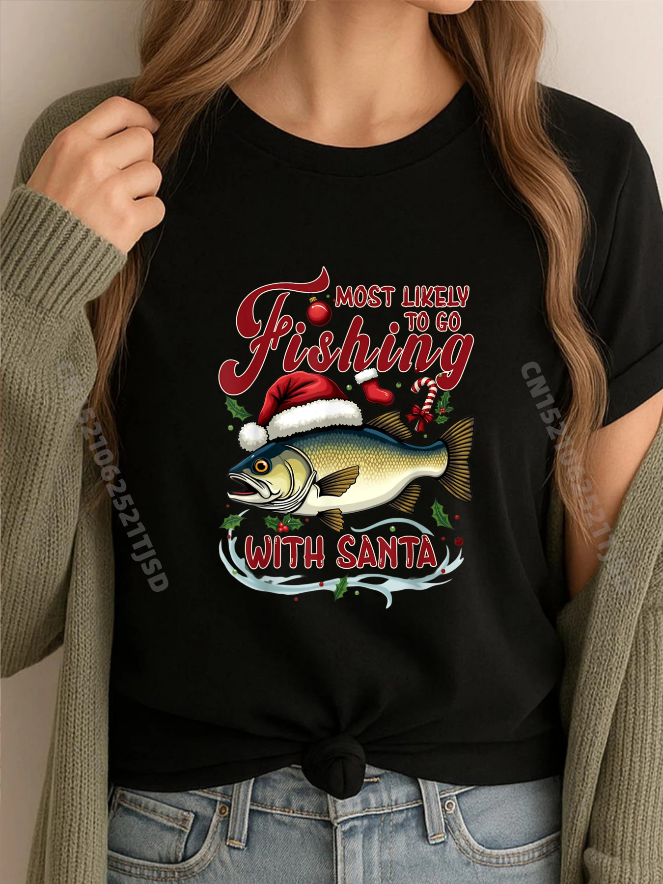Most Likely To Go Fishing With Santa Fishing Christmas Funny Shirts Cheap Tshirt Washed Hip Hop
Most Likely To Go Fishing With Santa Fishing Christmas Funny Shirts Cheap Tshirt Washed Hip Hop