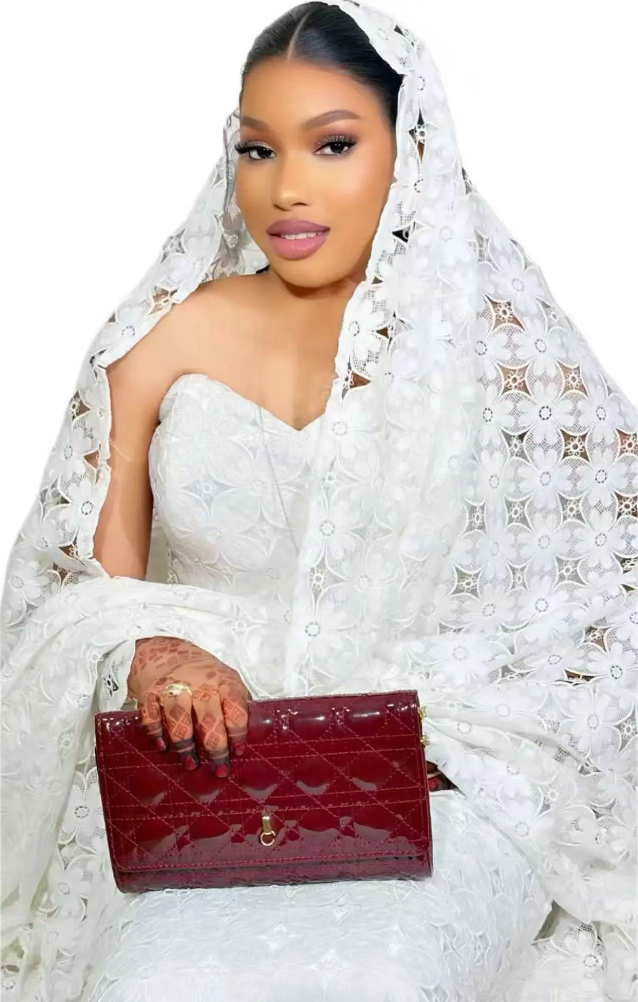 White French Mesh Milk Silk Lace Fabric African Tulle Chiffon Lace Fabric 5 Yard for Nigeria Bridal Wedding Party Dresses M177-1
White French Mesh Milk Silk Lace Fabric African Tulle Chiffon Lace Fabric 5 Yard for Nigeria Bridal Wedding Party Dresses M177-1