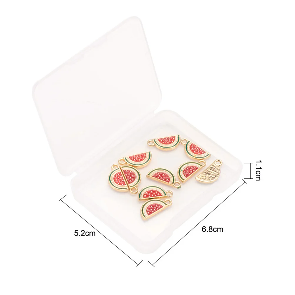 Watermelon Shaped Alloy Enamel Pendants for Necklace Bracelet DIY Jewelry Making Charms Fashion Accessories Gift Ideas Metal
Watermelon Shaped Alloy Enamel Pendants for Necklace Bracelet DIY Jewelry Making Charms Fashion Accessories Gift Ideas Metal
