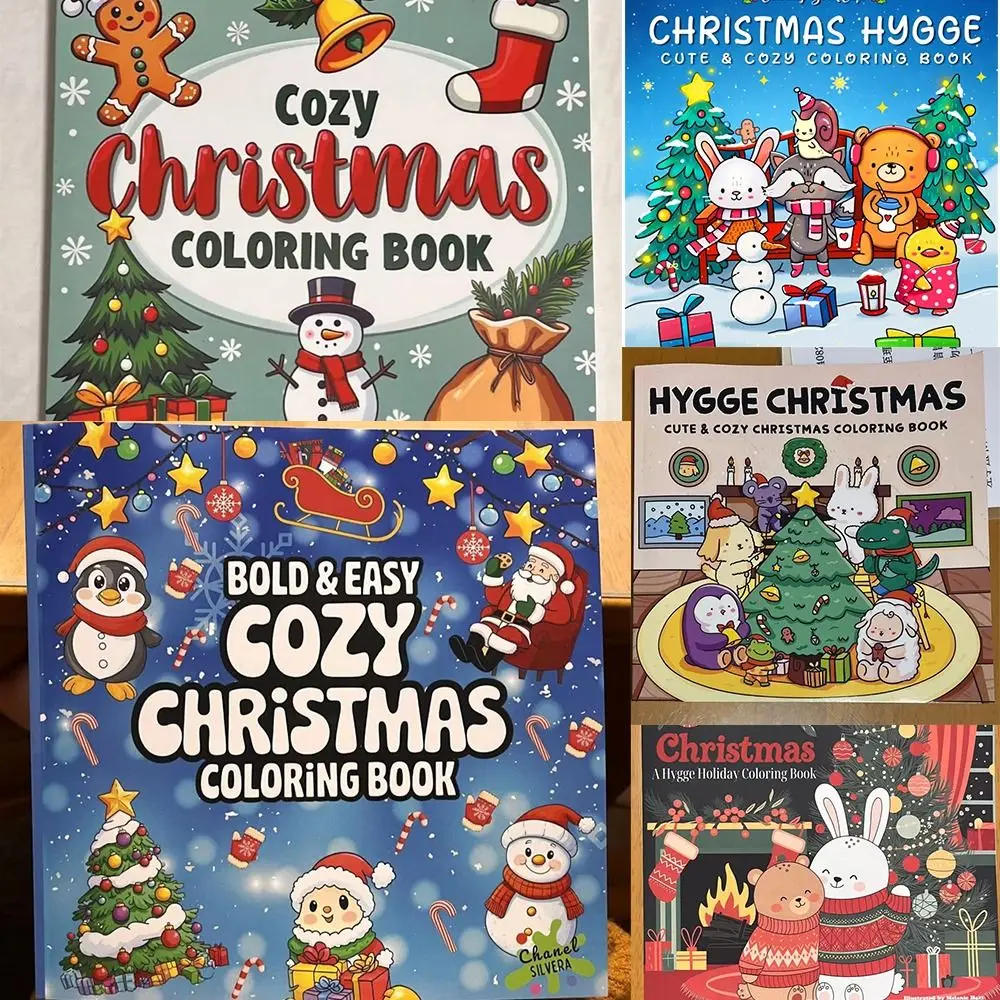 Christmas Theme Merry Christmas Coloring Book Educational Drawing Games Toys Graffiti Painting Book Relaxation Montessori Gift
Christmas Theme Merry Christmas Coloring Book Educational Drawing Games Toys Graffiti Painting Book Relaxation Montessori Gift