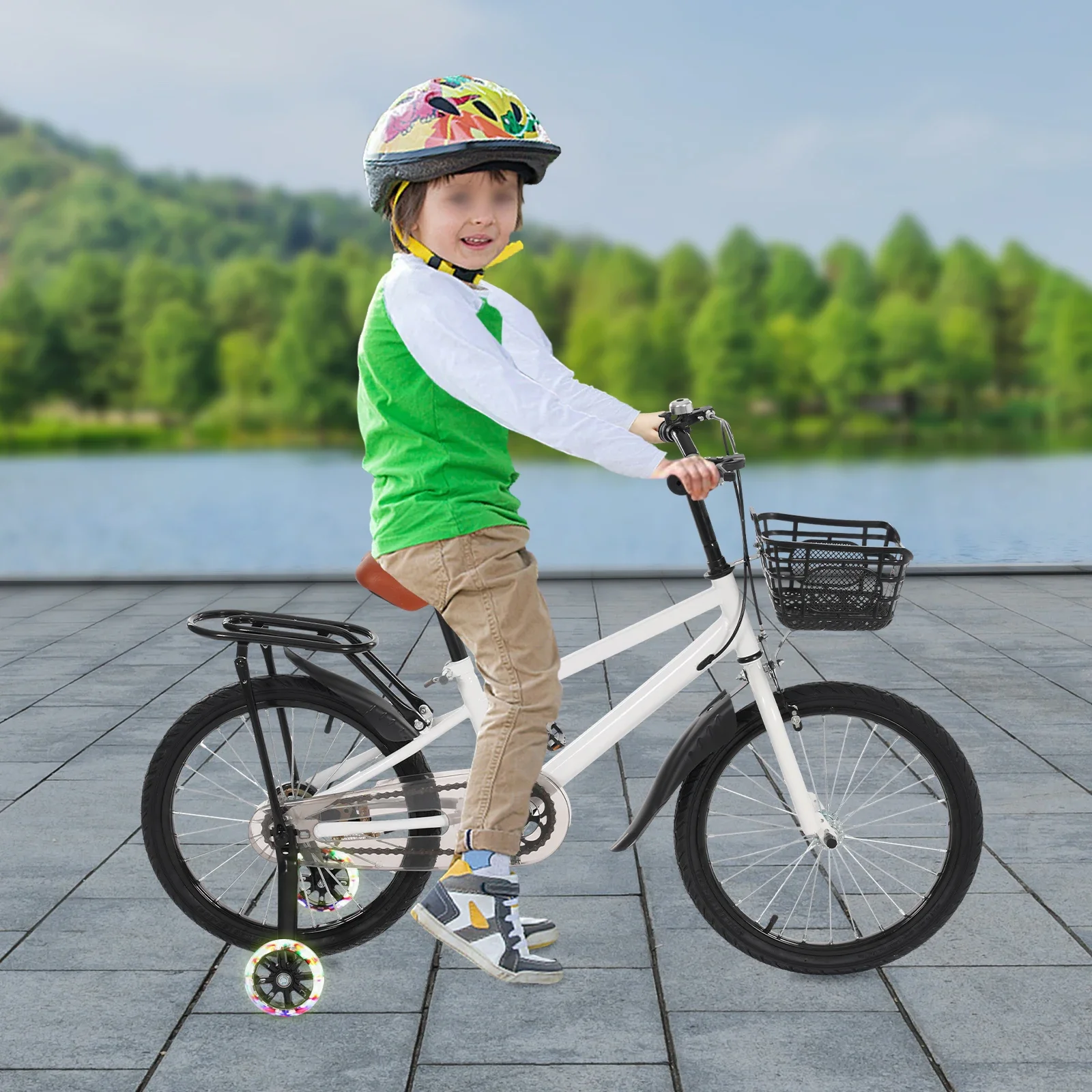 Kids Bike for Ages 2-12 Years Old Boys Girls, BMX Style Kid's Bikes with Training Wheels, Children Bicycle for Kids and Toddler
Kids Bike for Ages 2-12 Years Old Boys Girls, BMX Style Kid's Bikes with Training Wheels, Children Bicycle for Kids and Toddler