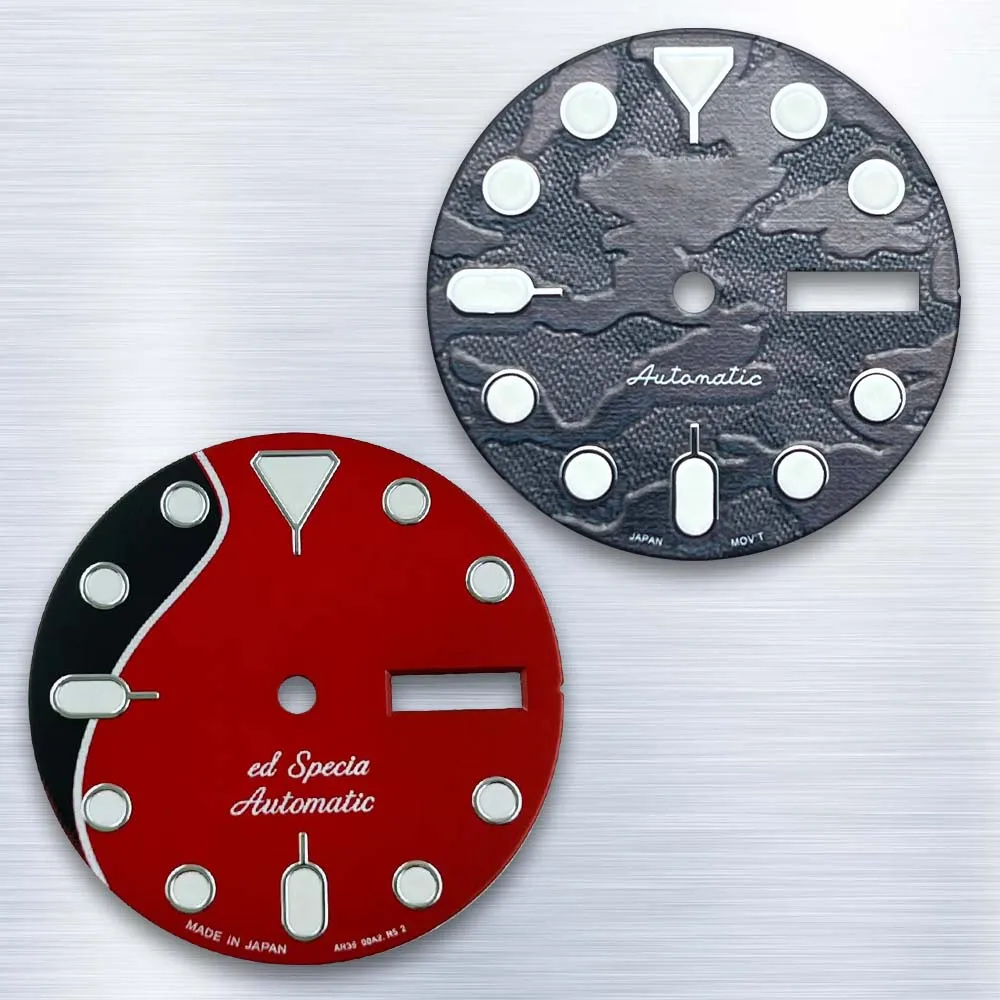 28.5mm S Logo Dial Diving surface Suitable for NH36 Movement Green Luminous Watch Modification repair Accessories
28.5mm S Logo Dial Diving surface Suitable for NH36 Movement Green Luminous Watch Modification repair Accessories