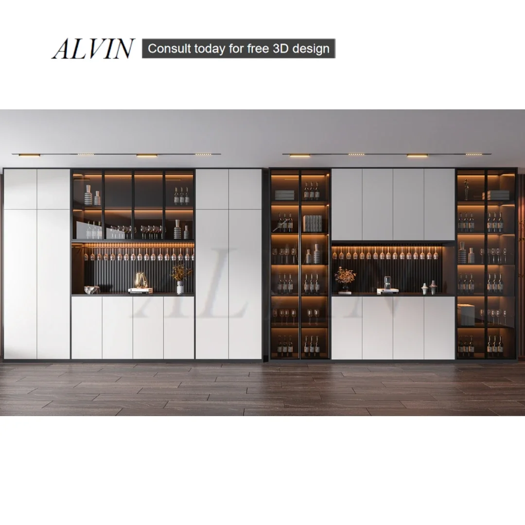 ALVIN Wine display hanging glass cabinet freestanding wine rack liquor cabinet screen wine cabinet Designer Wooden Cabinetry
ALVIN Wine display hanging glass cabinet freestanding wine rack liquor cabinet screen wine cabinet Designer Wooden Cabinetry