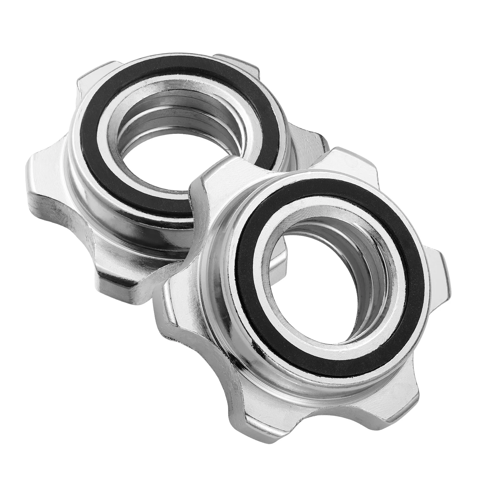 Hex Nut Replacements Anti-slip Double Lock Bar Clamps Sports for Barbell Screw Dumbell
Hex Nut Replacements Anti-slip Double Lock Bar Clamps Sports for Barbell Screw Dumbell