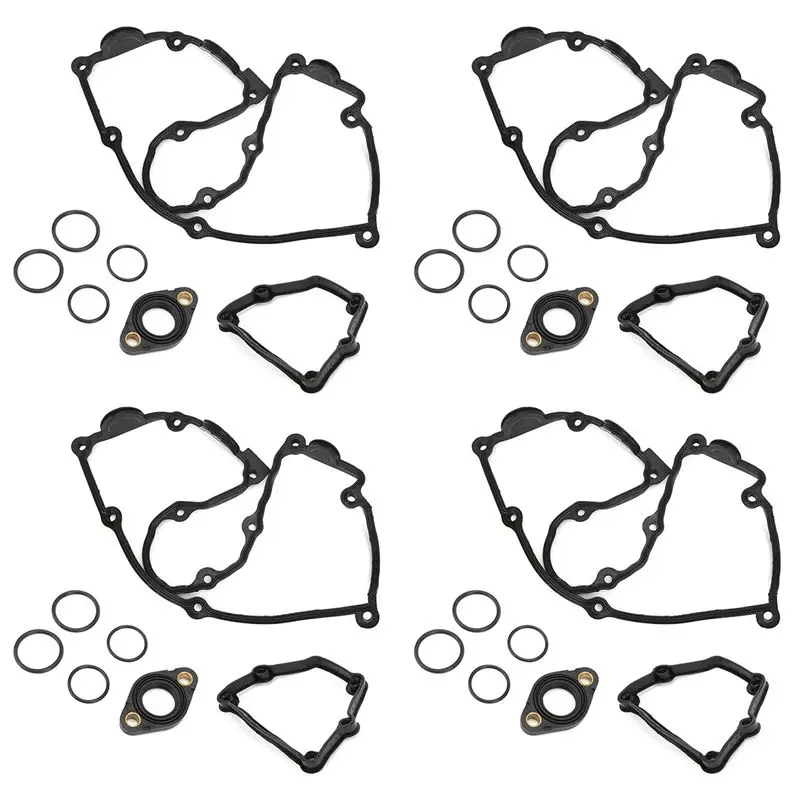 Rare 4X Valve Cover Gasket Set For BMW E87 120I E46 318I E90 320I X3 N46 N42 11120032224 11120028033
Rare 4X Valve Cover Gasket Set For BMW E87 120I E46 318I E90 320I X3 N46 N42 11120032224 11120028033