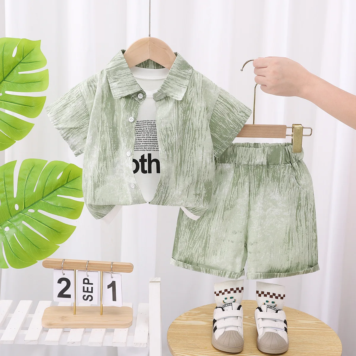 3PCS Kids Boutique Outfits 2025 Summer Baby Boy Clothes 1-5T Korean Fashion Short Sleeve Shirts + T-shirts + Shorts Boys Suit
3PCS Kids Boutique Outfits 2025 Summer Baby Boy Clothes 1-5T Korean Fashion Short Sleeve Shirts + T-shirts + Shorts Boys Suit