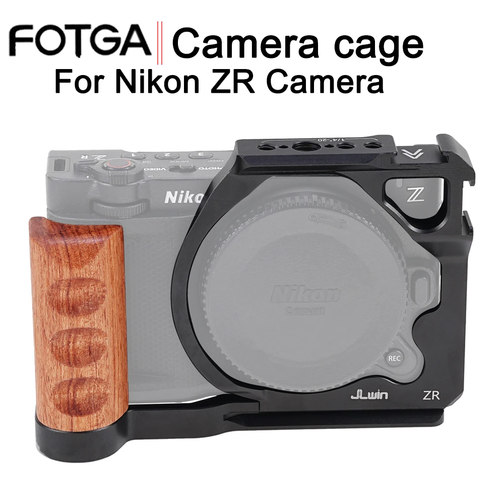 FOTGA ZR Camera Cage Protection Frame For Nikon ZR SLR Cold Shoe Mount Cage Vertical Shooting Monitor Holder DIY Extension Kit
FOTGA ZR Camera Cage Protection Frame For Nikon ZR SLR Cold Shoe Mount Cage Vertical Shooting Monitor Holder DIY Extension Kit