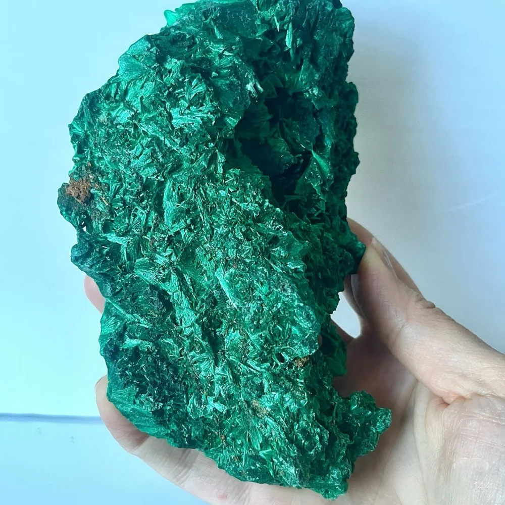 Natural Green Malachite Raw Stone Specimen Chakra Feng Shui Decor Mineral Collection Gift for Home Office Meditation
Natural Green Malachite Raw Stone Specimen Chakra Feng Shui Decor Mineral Collection Gift for Home Office Meditation