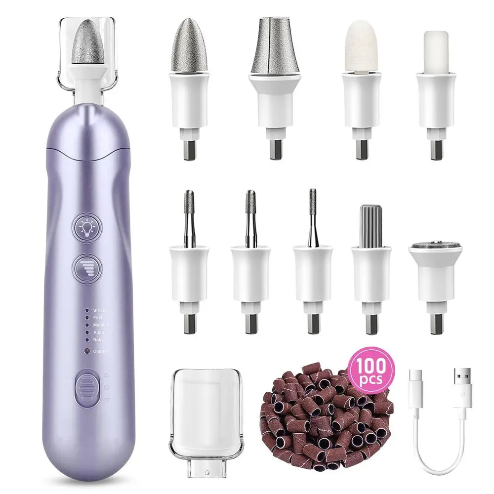 9-in-1 Professional Electric Nail Drill Kit for Nail Care with 5 Speeds
9-in-1 Professional Electric Nail Drill Kit for Nail Care with 5 Speeds