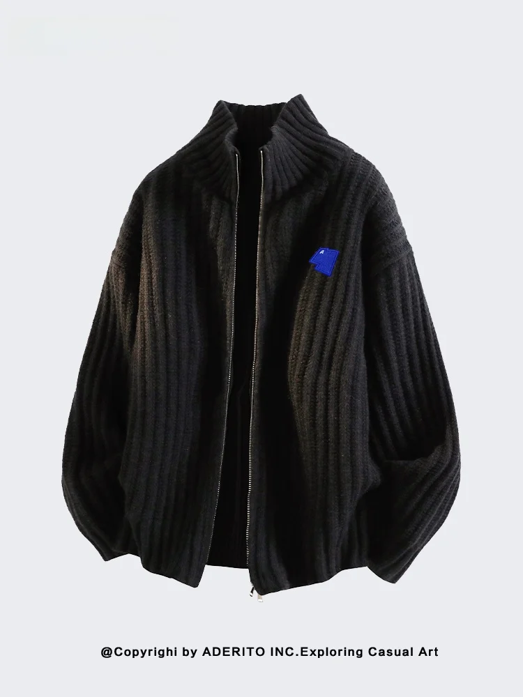 ay Zipper Sweater Jaet American Retro Sle ex Knitted Outerwear Autumn Winter New Lazy Faion Men Women
ay Zipper Sweater Jaet American Retro Sle ex Knitted Outerwear Autumn Winter New Lazy Faion Men Women