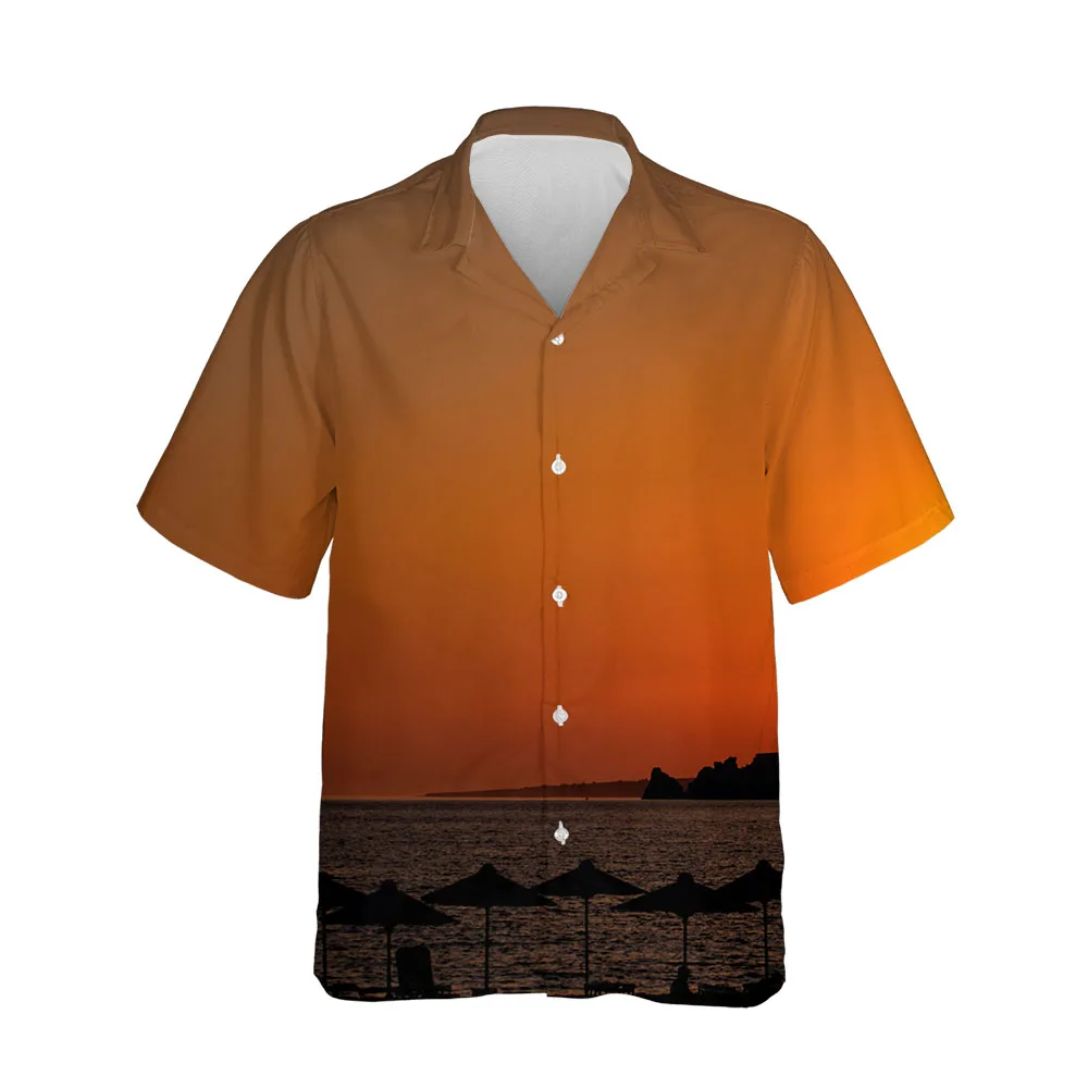 Jumeast New 3D Hawaiian Summer Men's Short Sleeve Shirt Simple Sunset Collection Fashion Shirt Single Breasted Blouses Clothing
Jumeast New 3D Hawaiian Summer Men's Short Sleeve Shirt Simple Sunset Collection Fashion Shirt Single Breasted Blouses Clothing