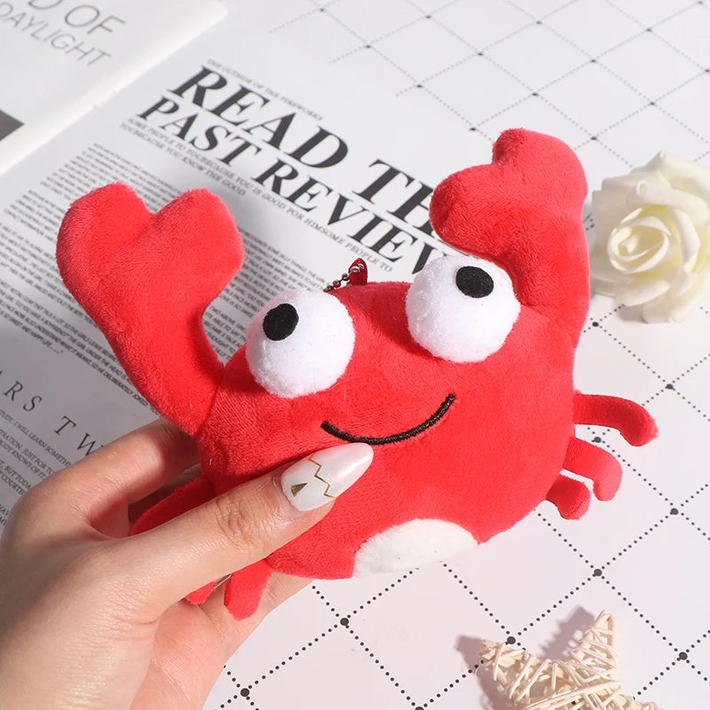 1PC Red Crab Toy Pendant Keychain stuffed Toy Cute Animal Stuffed Doll
1PC Red Crab Toy Pendant Keychain stuffed Toy Cute Animal Stuffed Doll