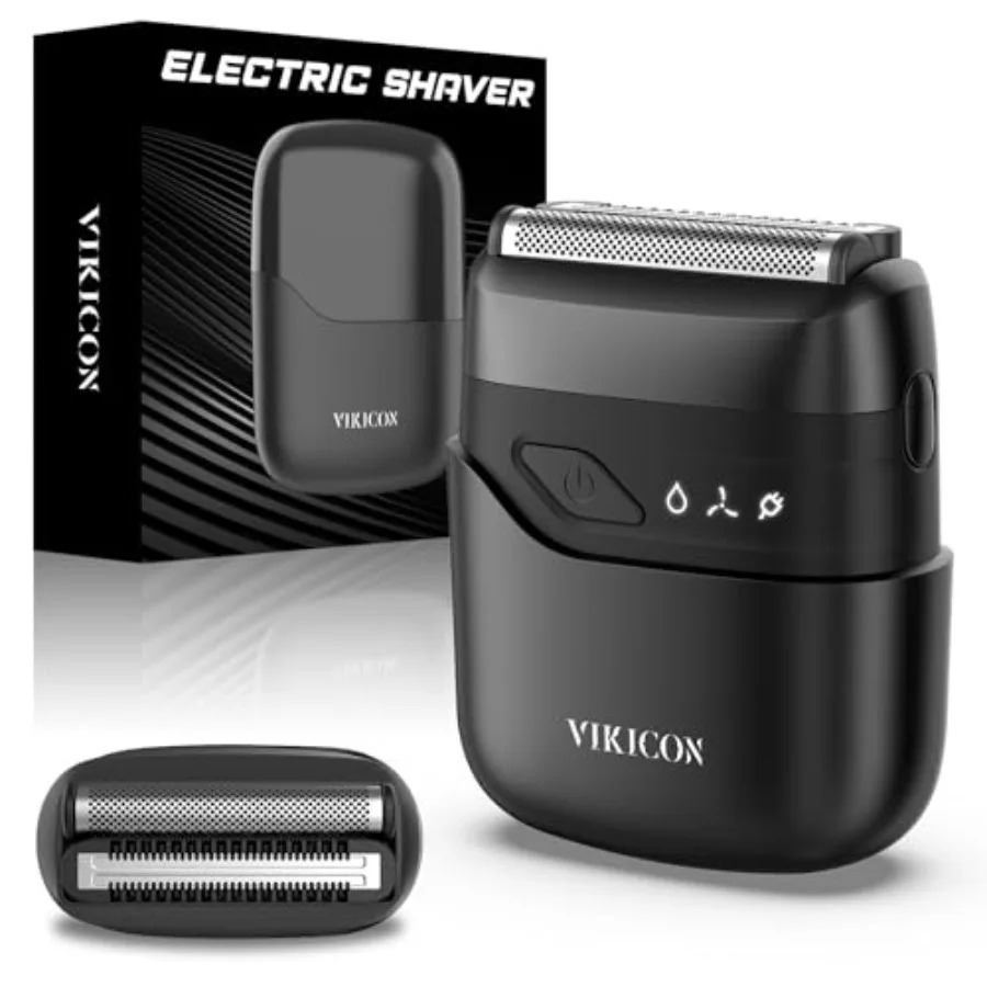 ® Electric Foil Shavers for Men Compact Travel Face Shaver Mini Razor for Shaving Face Portable On-The-Go Shaver w/Dual Floatin
® Electric Foil Shavers for Men Compact Travel Face Shaver Mini Razor for Shaving Face Portable On-The-Go Shaver w/Dual Floatin