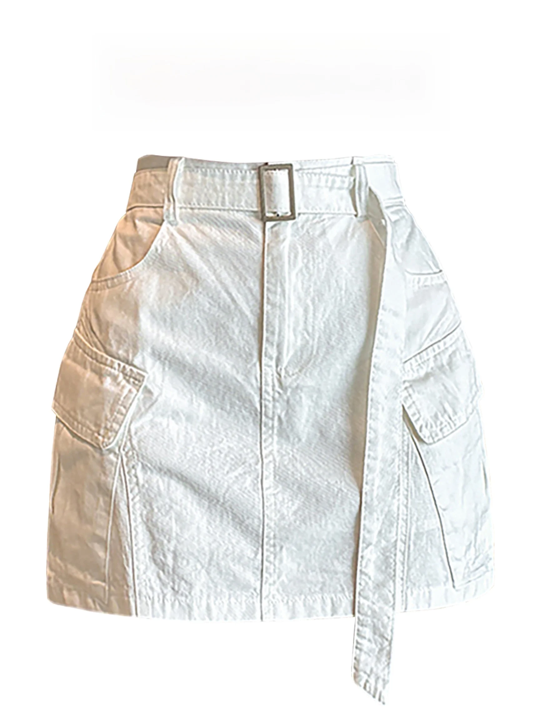 Korean Style High Waist Casual Slimming Workwear Skirt for Women Summer New Spicy Girl Simple A-Line Short Skirt
Korean Style High Waist Casual Slimming Workwear Skirt for Women Summer New Spicy Girl Simple A-Line Short Skirt