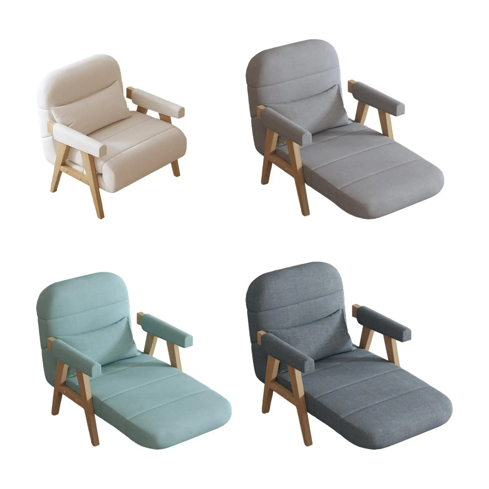 3 in 1 Sofa Bed Futon Sofa Bed Single Modern Accent Chair Leisure Convertible Chair Bed Folding Sleeper Chair for Adults Dorm
3 in 1 Sofa Bed Futon Sofa Bed Single Modern Accent Chair Leisure Convertible Chair Bed Folding Sleeper Chair for Adults Dorm