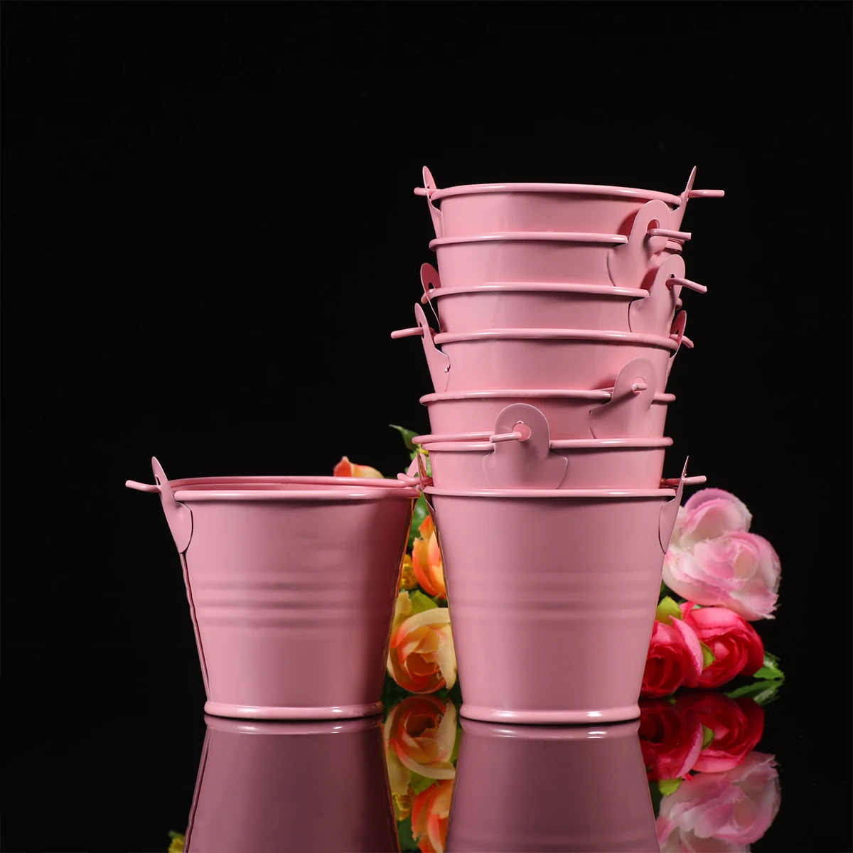 8 Pcs Small Iron Bucket Plants Metal Tin Buckets Mini Vase Planters Baskets Flower Pot Mother
8 Pcs Small Iron Bucket Plants Metal Tin Buckets Mini Vase Planters Baskets Flower Pot Mother