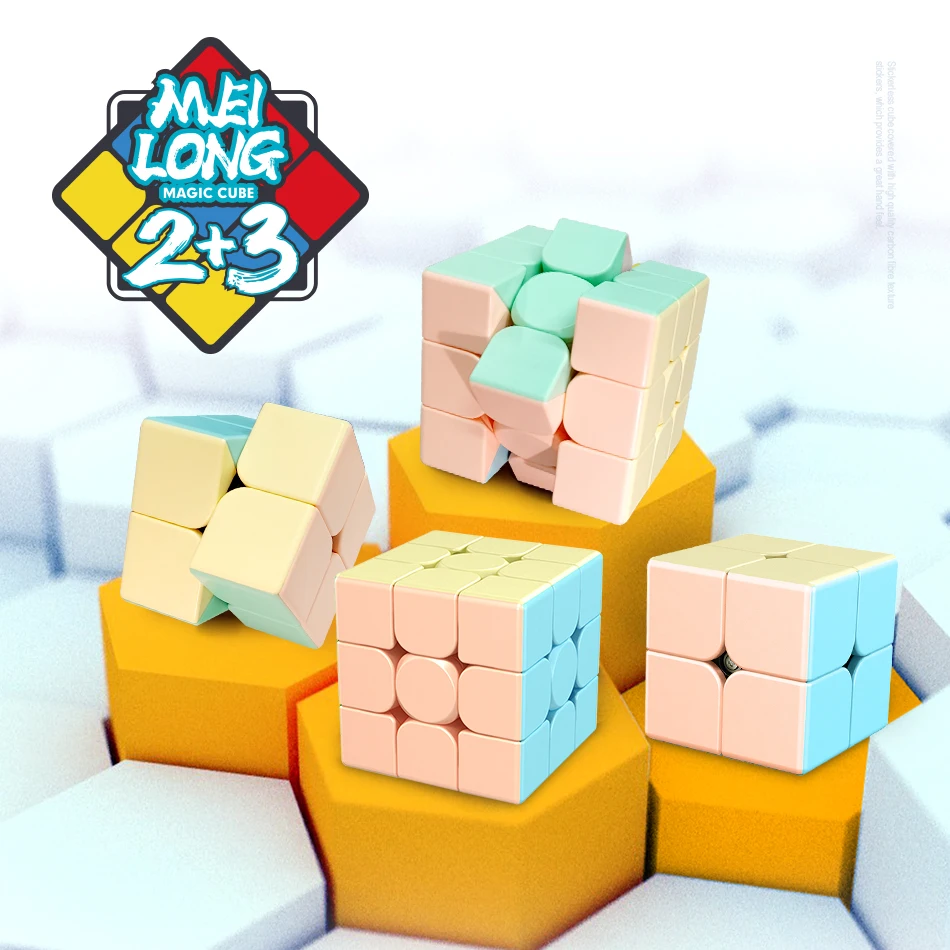 MOYU Magic Cube Meilong 2x2 3x3 4x4 Speed Cube Set Marcaron Series Meilong Professional Speed Puzzle Children's Fidget Toys
MOYU Magic Cube Meilong 2x2 3x3 4x4 Speed Cube Set Marcaron Series Meilong Professional Speed Puzzle Children's Fidget Toys