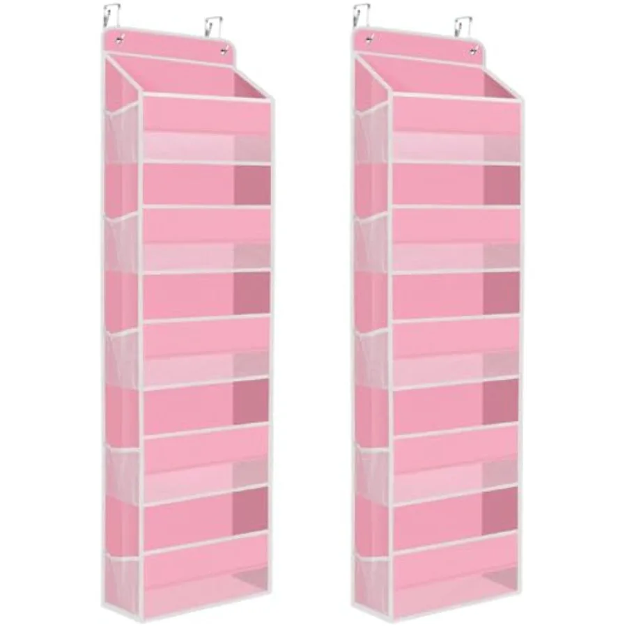 Over The Door Organizer Hanging Storage Organizers with Clear Window 40lb Large Capacity Room Organizer for Pantry Laundry Bath
Over The Door Organizer Hanging Storage Organizers with Clear Window 40lb Large Capacity Room Organizer for Pantry Laundry Bath