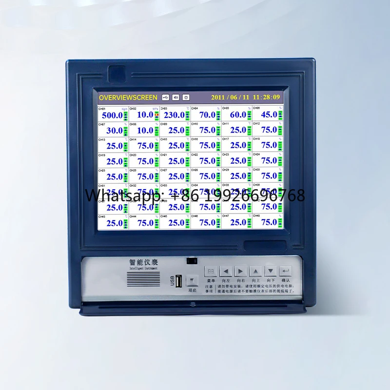 48 Channels Real-Time USB Data Logger for Pressure Flow Temperature Sensor Multi-Channel Datalogger with Software RS485 Alarm
48 Channels Real-Time USB Data Logger for Pressure Flow Temperature Sensor Multi-Channel Datalogger with Software RS485 Alarm