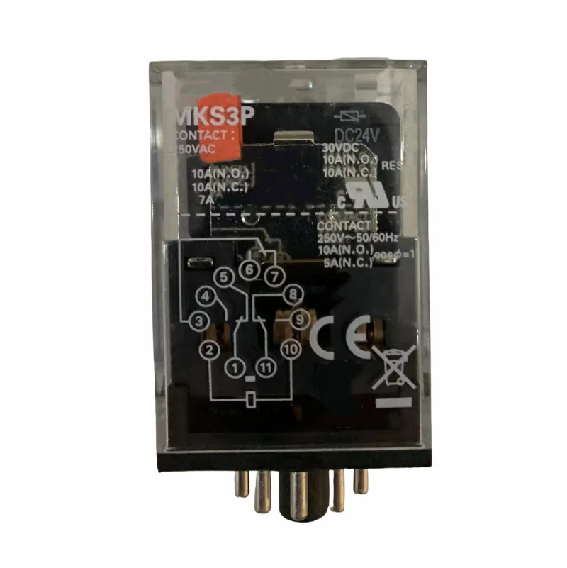 New Original MKS3P DC6V DC12V DC24V AC24V AC220V Relay
New Original MKS3P DC6V DC12V DC24V AC24V AC220V Relay