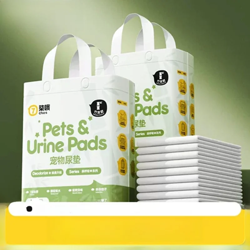 Thickened Pet Dog Urinal Mat Bamboo Charcoal Deodorizing Disposable Dog Training Pads Absorbent Water Absorption Pad 100 Pieces
Thickened Pet Dog Urinal Mat Bamboo Charcoal Deodorizing Disposable Dog Training Pads Absorbent Water Absorption Pad 100 Pieces